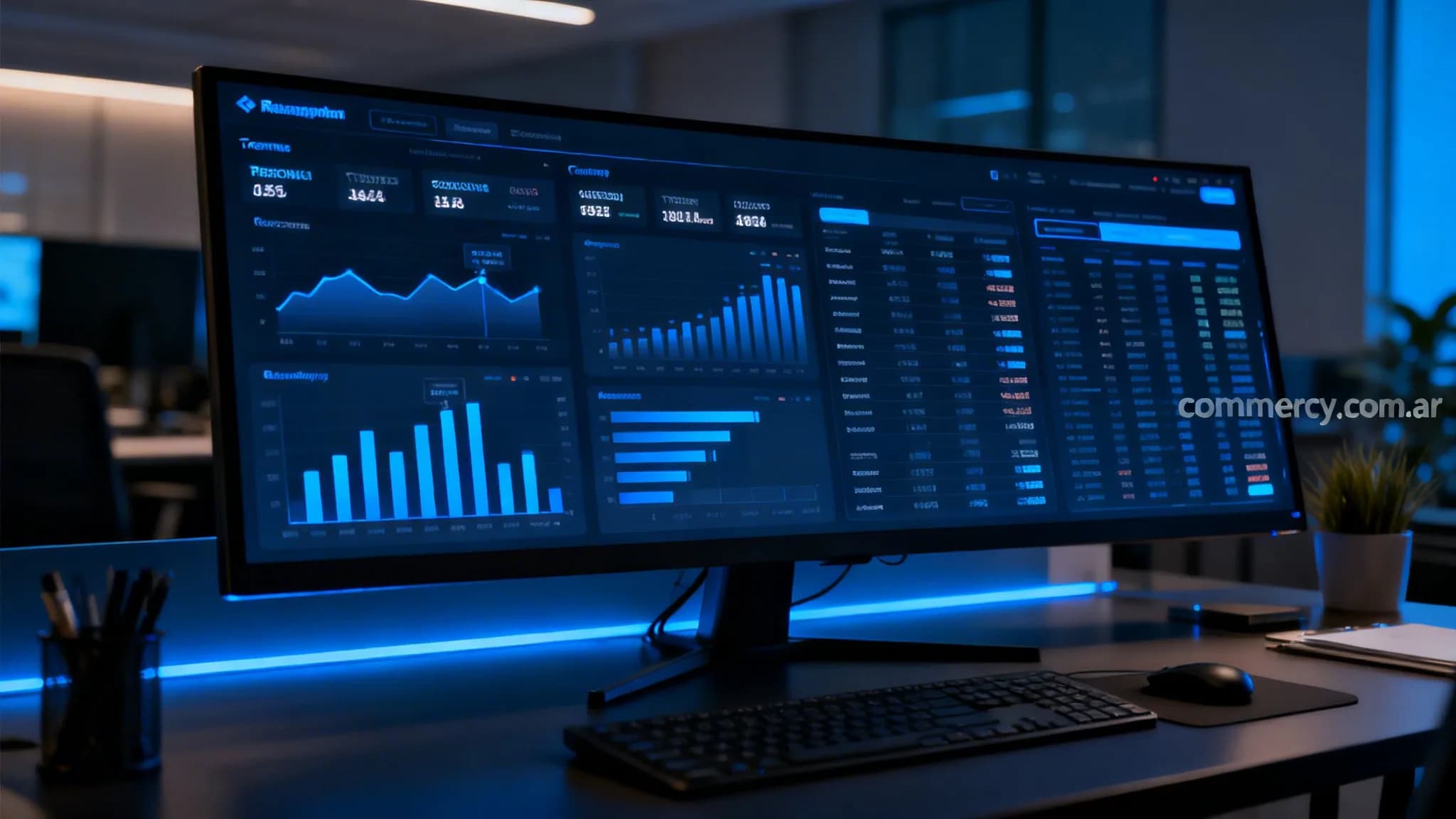 Módulo Financiero para Comercios: Contabilidad, Gastos y Tesorería